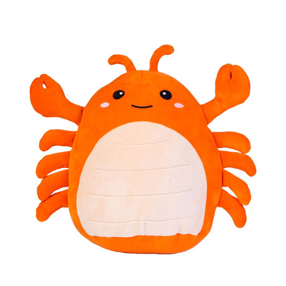2PK Smooshos Pal Squishy Super Soft Velour Plushie Kids Toy 22x16x22cm Lobster