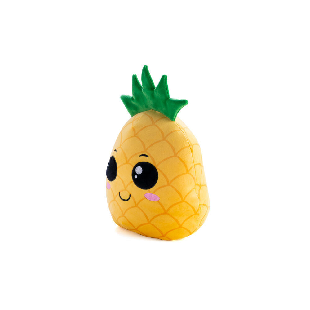 Smooshos Pal Squishy Super Soft Velour Plushie Kids Toy 22x16x22cm Pineapple