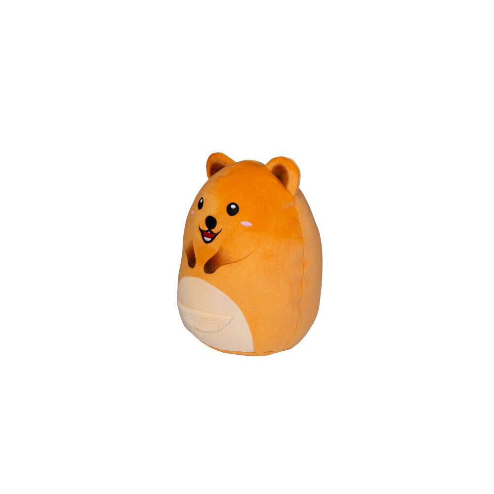 Smooshos Pal Squishy Super Soft Velour Plushie Kids Toy 22x16x22cm Quokka