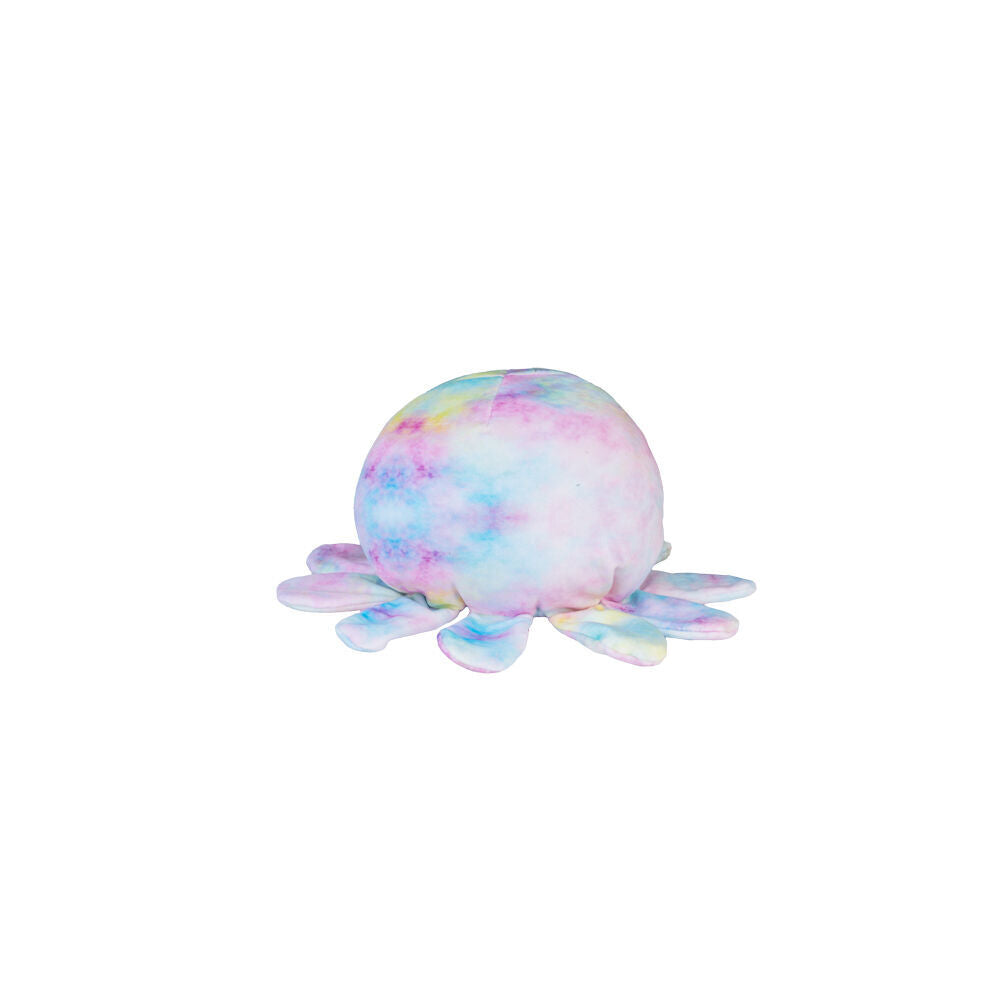 Smooshos Pal Squishy Velour Plushie Kids Toy 22x16x22cm Tie Dye Jellyfish