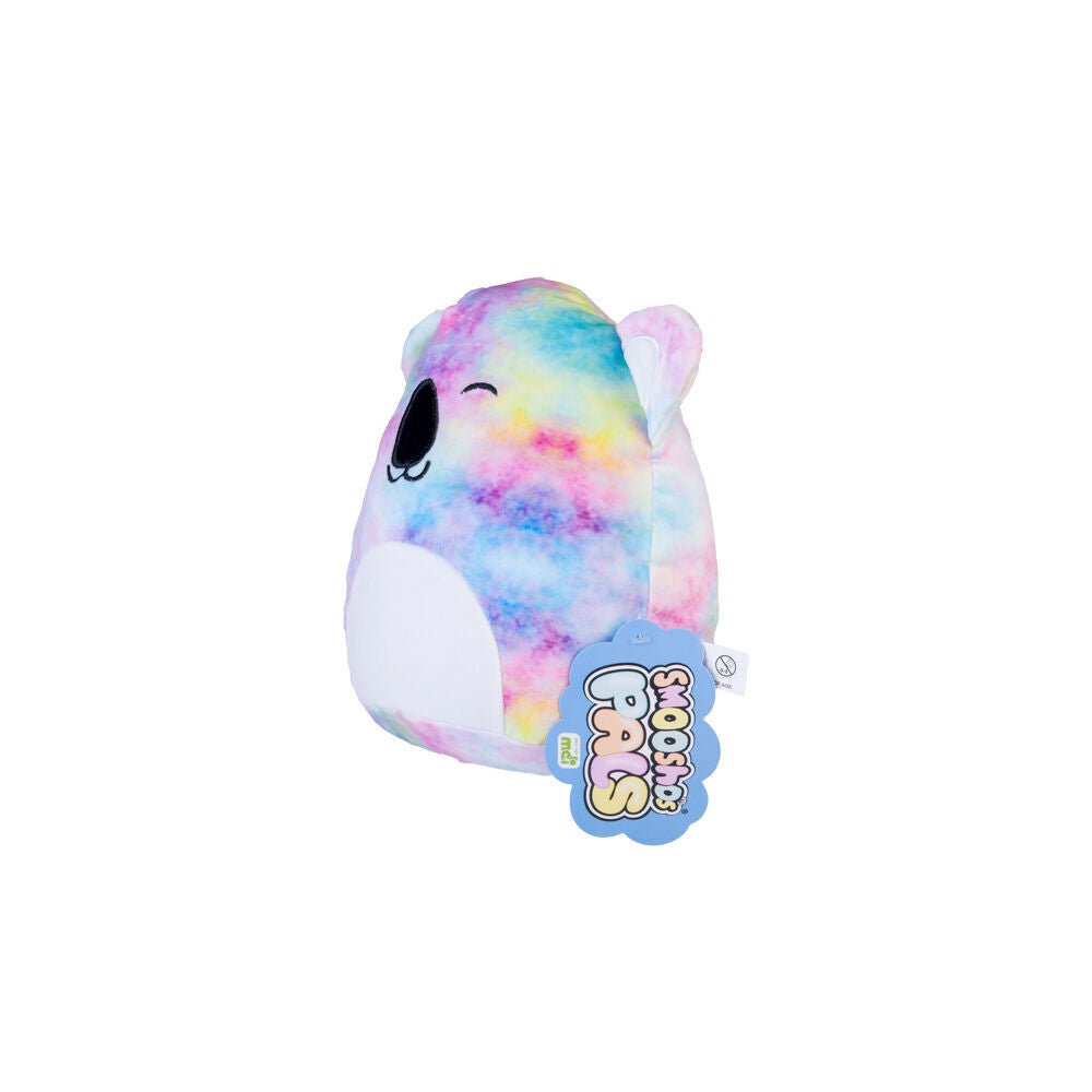 Smooshos Pal Squishy Velour Plushie Kids Toy 22x16x22cm Tie Dye Koala