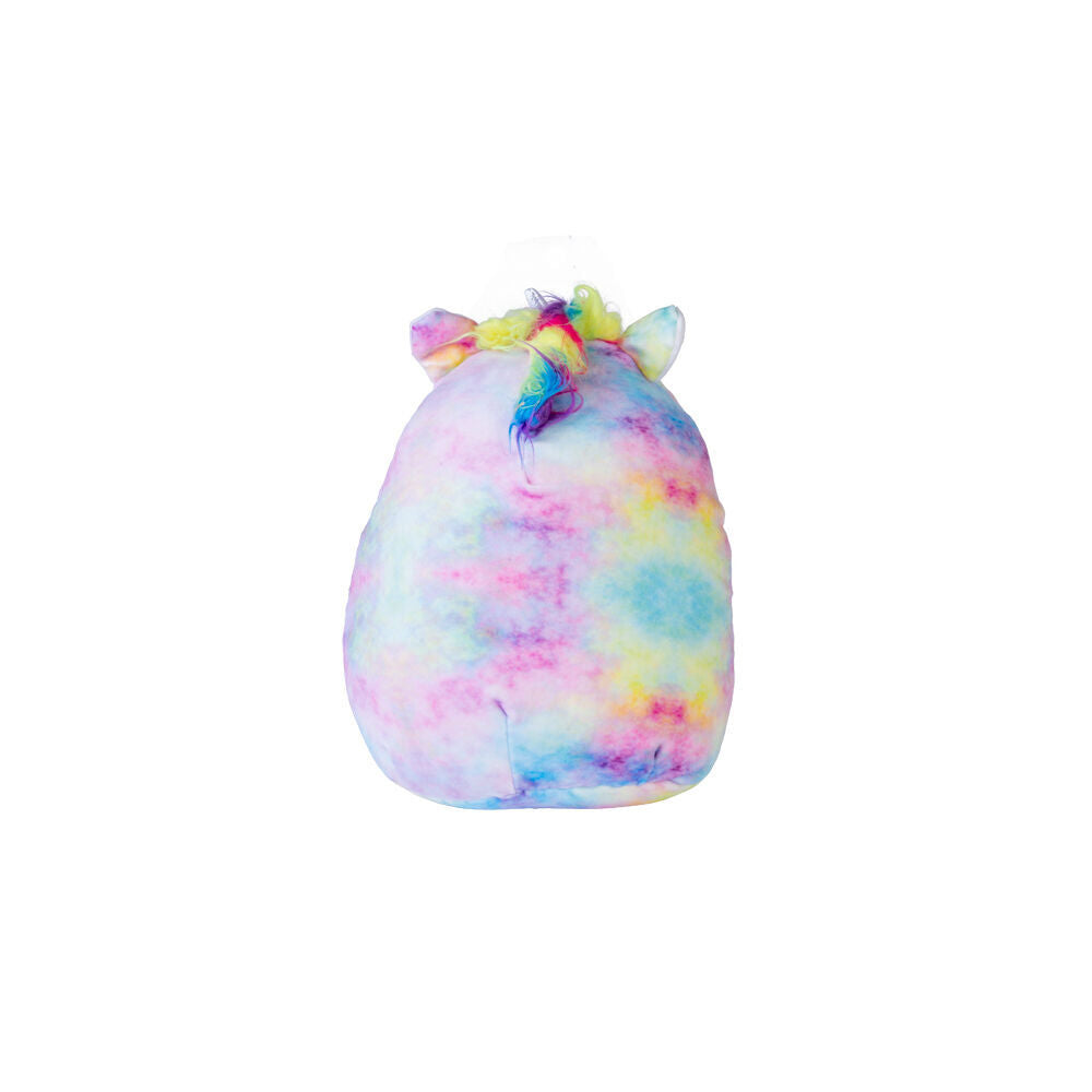 Smooshos Pal Squishy Velour Plushie Kids Toy 22x16x22cm Tie Dye Unicorn
