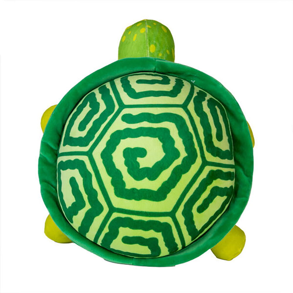 Smooshos Pal Cushion Plush Stuffed Animal Pillow Turtle 22x16cm Green