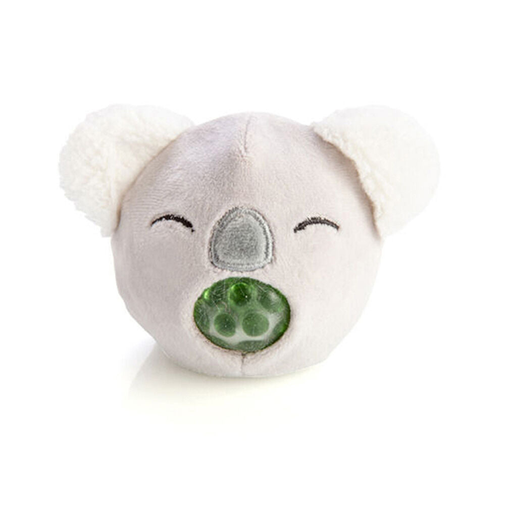 4PK PBJ Plush Ball Jellies Squishy Filled Childrens Toy 8x8x8cm Koala Bear