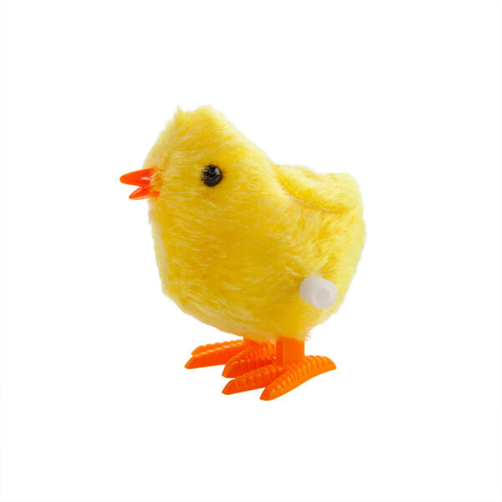 6PK Furever Pets Wind Up Soft Plush Jumping Toys Kids/Children Chick Yellow