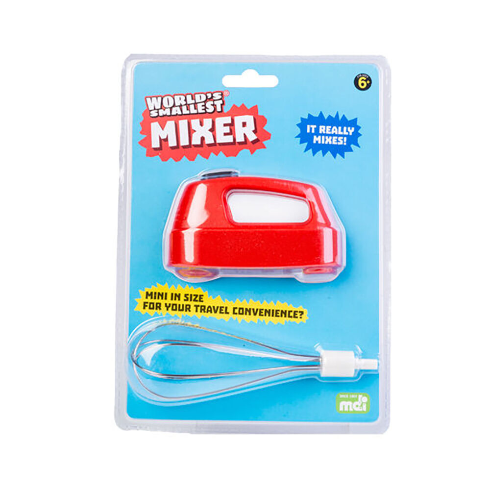 2PK Worlds Smallest Mixer Home/Office Decor Miniature Toy Kids 6y+
