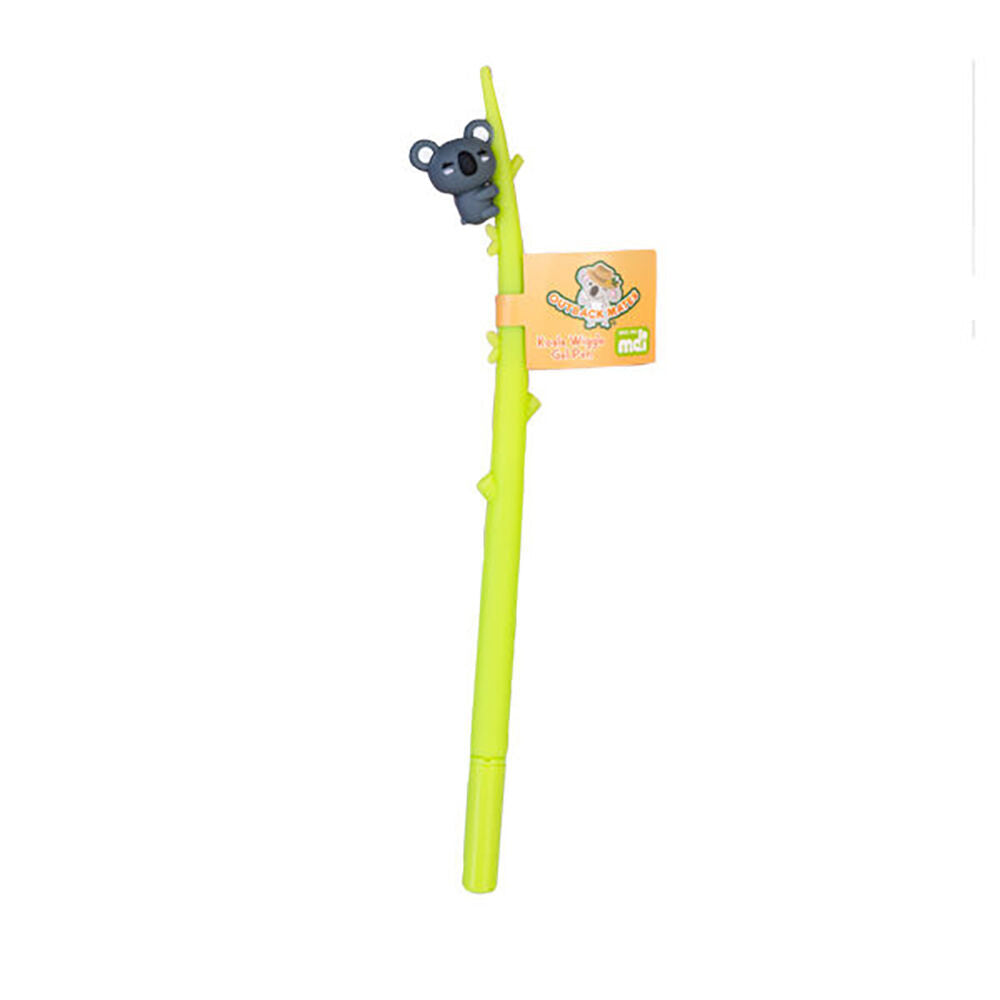 6PK Outback Mates Wiggle Gel Pen School Writting Stationery Kids/Children Koala