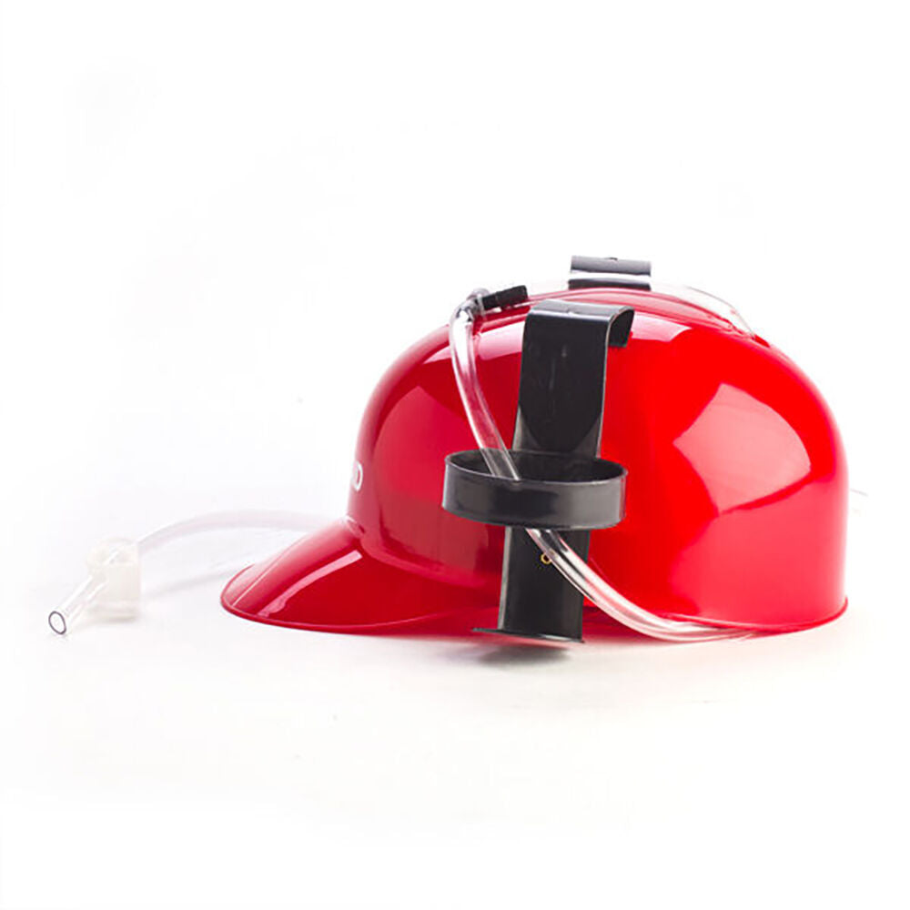 2PK MDI Drinking Hat Beer Helmet Thirst Aid 31x27cm - Red