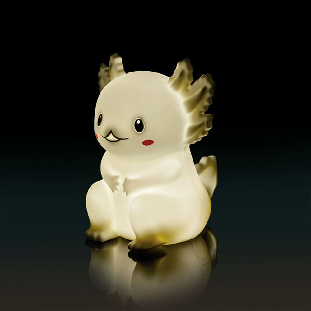 Lil Dreamers Silicone Touch Led Lamp Light Kids Room Decor White - Axolotl