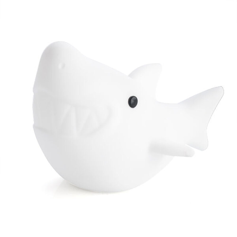 Lil Dreamers Silicone Touch Led Lamp Light Kids Room Decor White - Shark