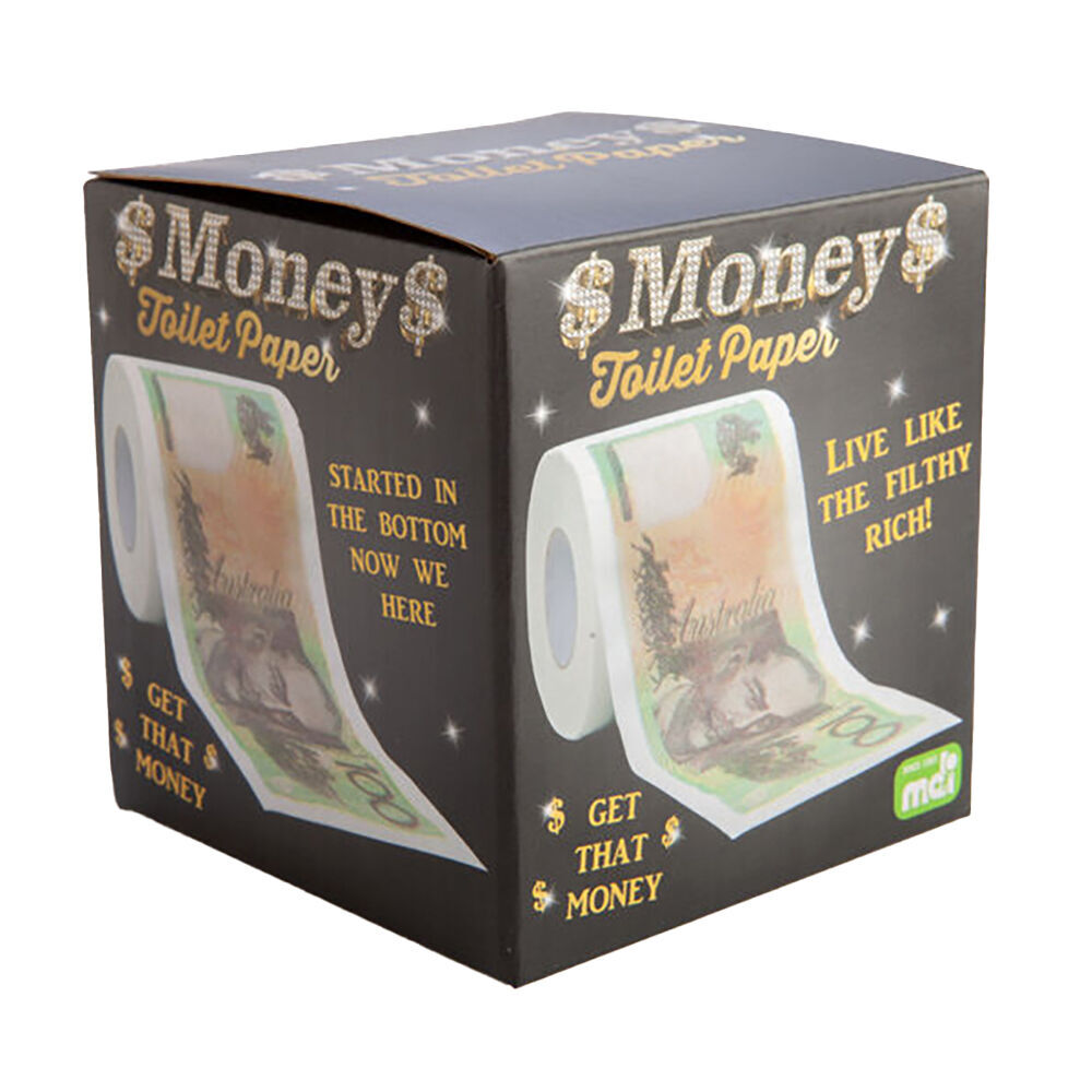 4PK Outback Mates Toilet & Bathroom Paper Tissue Roll 100 AU Dollar Bill 3ply