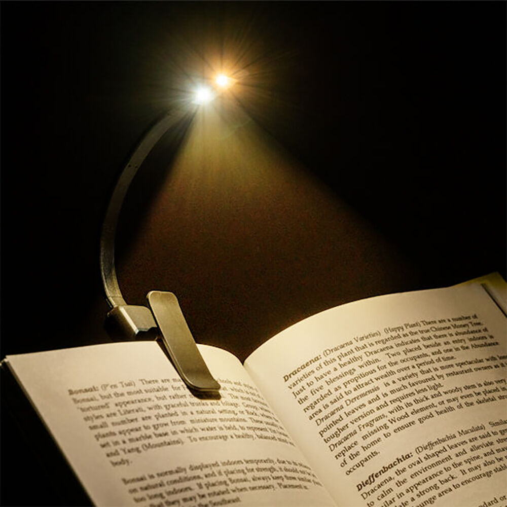 2PK MDI Worlds Smallest Book Light Lamp Miniature Toy Kids/Children 6+ Assorted