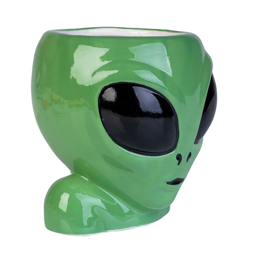 Alien 3D Alien Ceramic Coffee/Tea Mug 15x11.5cm - Green