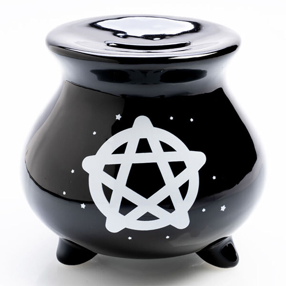 3PK MDI Money Bank Novelty Coin Saver Cauldron 12.4x11cm