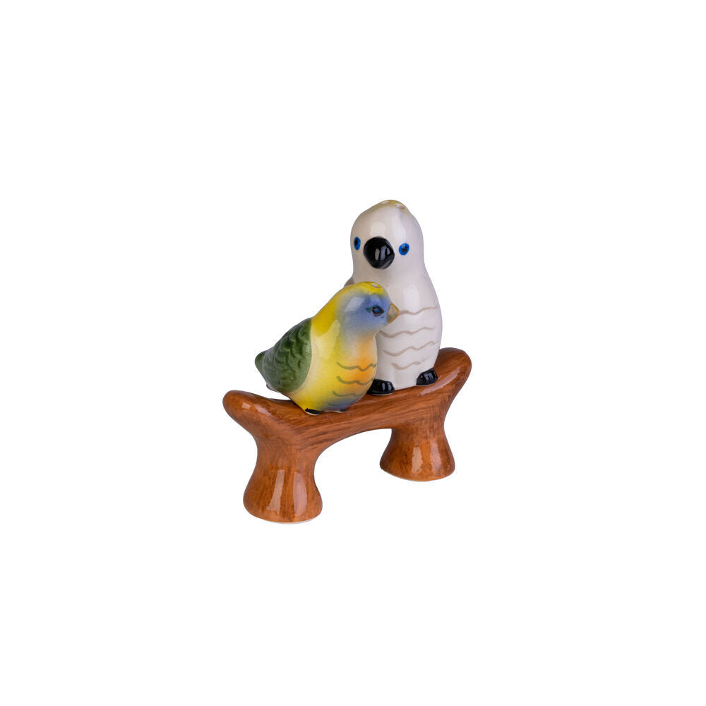 2pc Flavour Mates 3D Salt & Pepper Shaker Duo Set 15.2x10x4.5cm Australian Birds