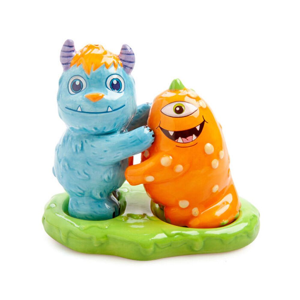 2pc Flavour Mates Salt & Pepper Shaker Set 11.6x7.5x10cm Monsterlings Roary Borg
