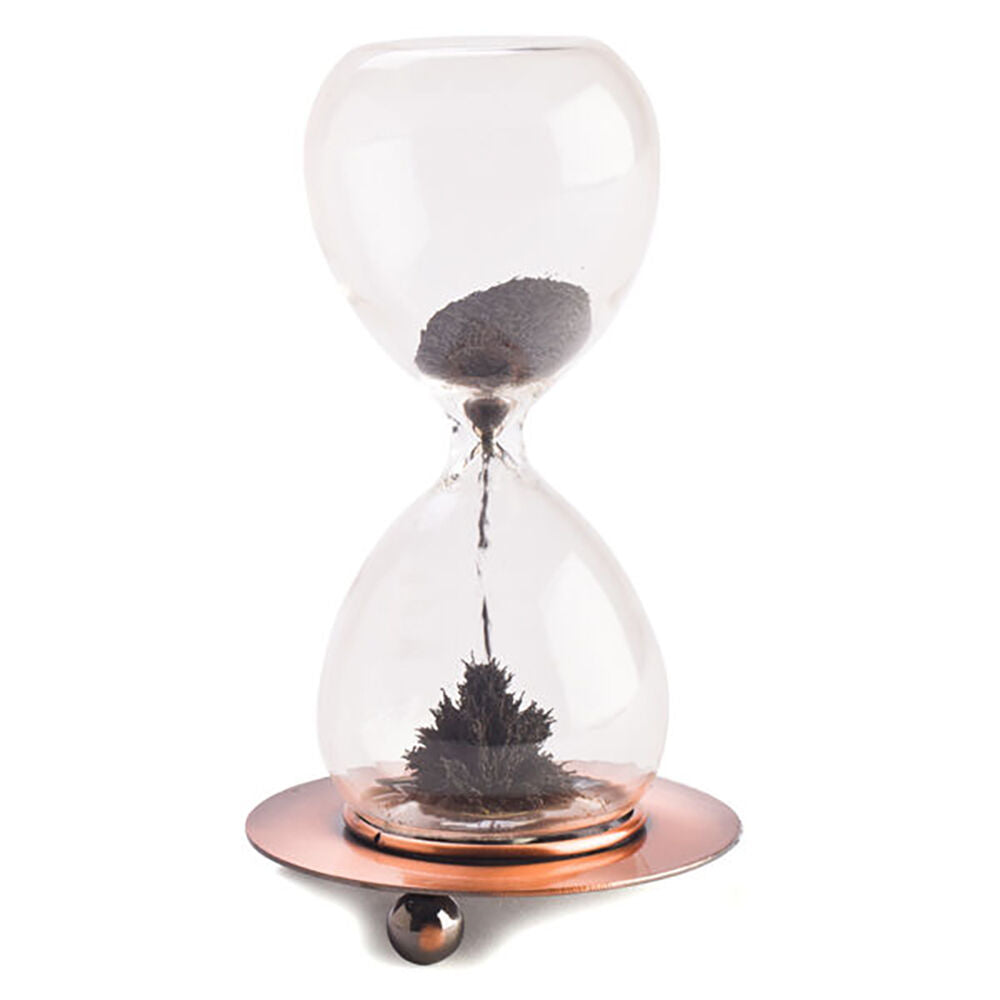 MDI Magnetic Sand Timer Motion Display Desk Decor Toy 5x12.5cm