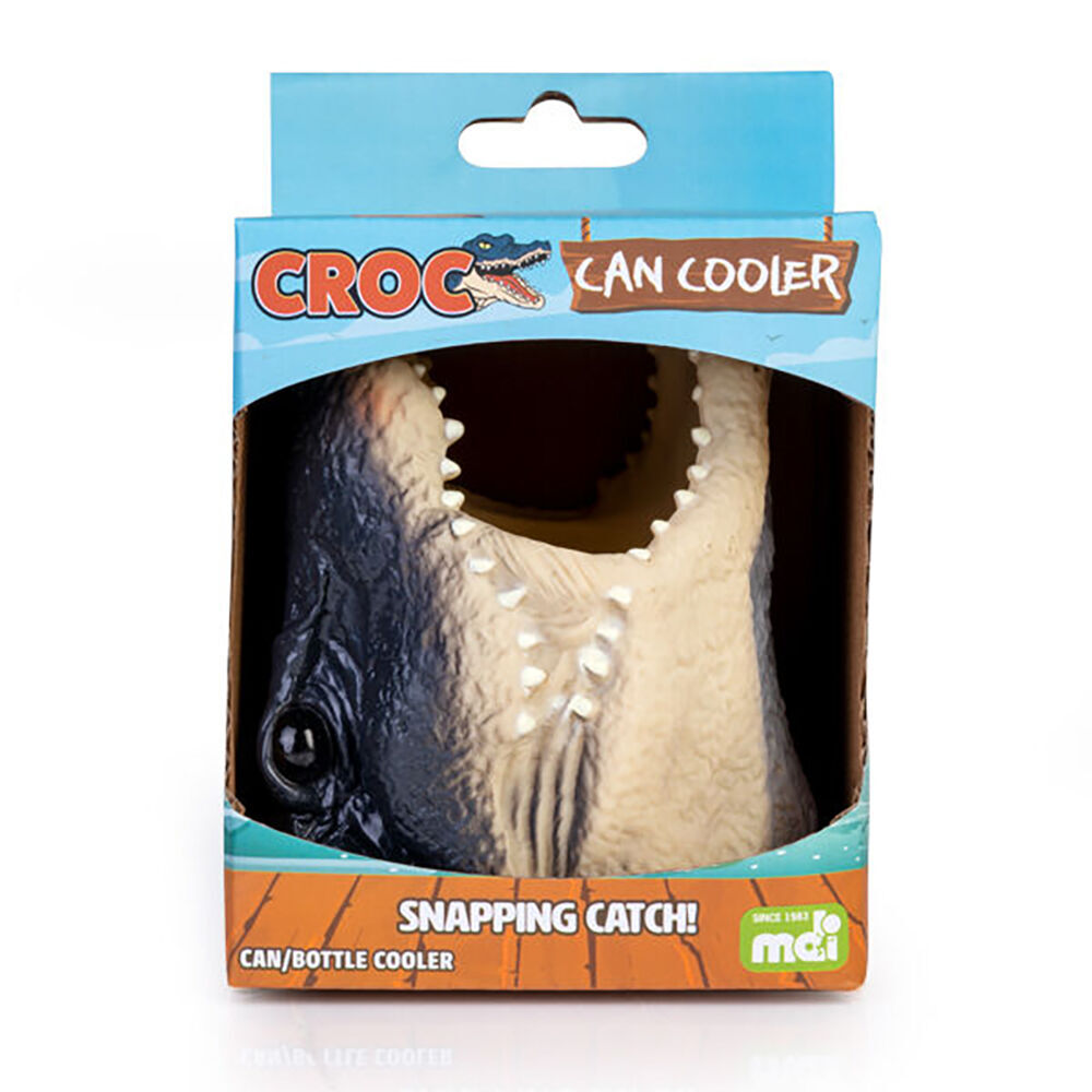 2PK MDI Bottle/Can Cooler Stubby Holder Barware Accessory - Croc