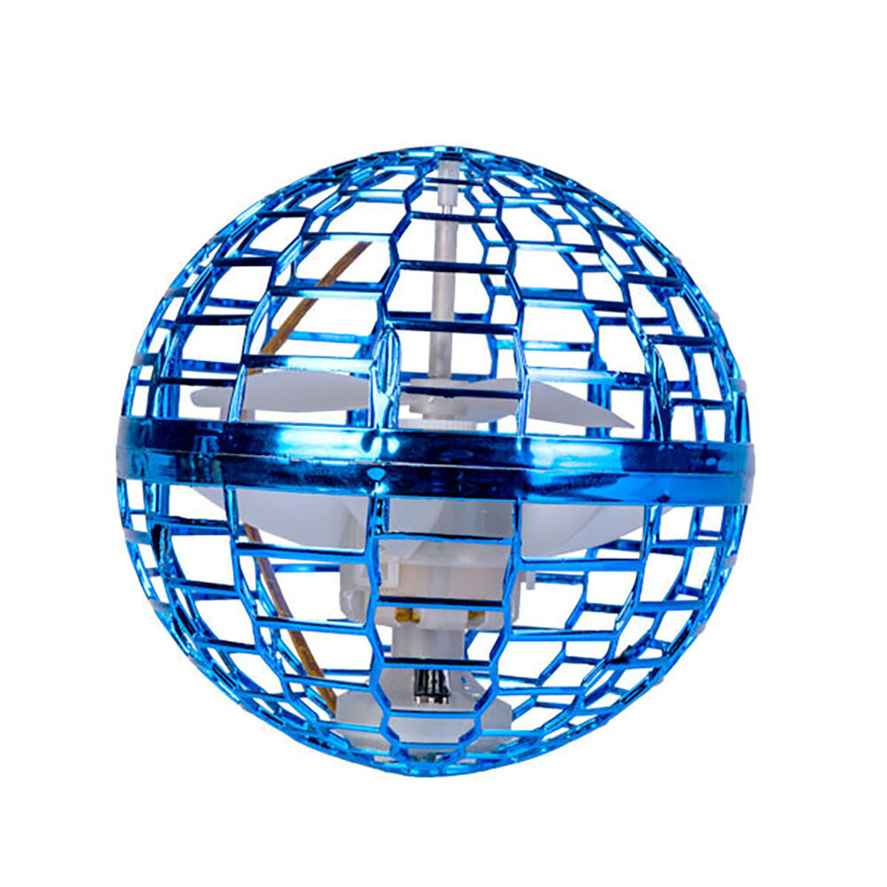 2PK MDI Flying Orb LED Hover Ball Toy Rechargeable 9.5cm 6y+