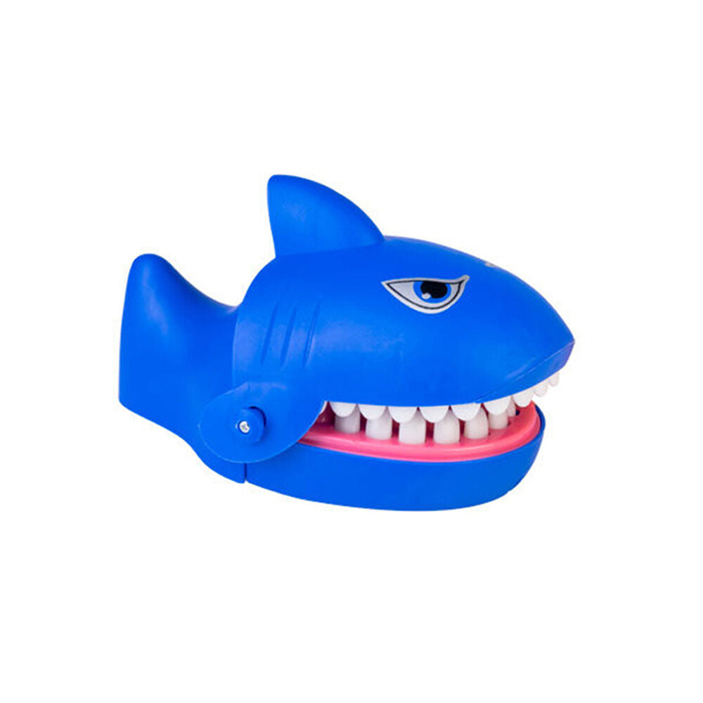 MDI Snappy Jaws Shark Attack Risk/Luck Kids Game Toy 16.5x10.3x9cm Blue