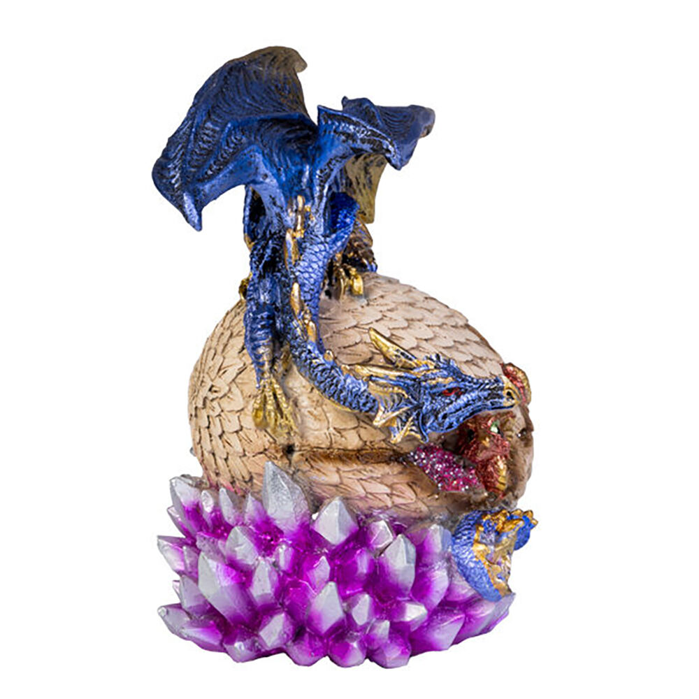 Mystical Worlds Egg Dragons Crystal Figurine/Statue 14x17.5cm