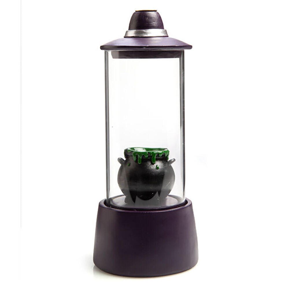 2PK MDI LED Backflow Incense Burner Cauldron Case Aromatherapy 10.3x23.5cm