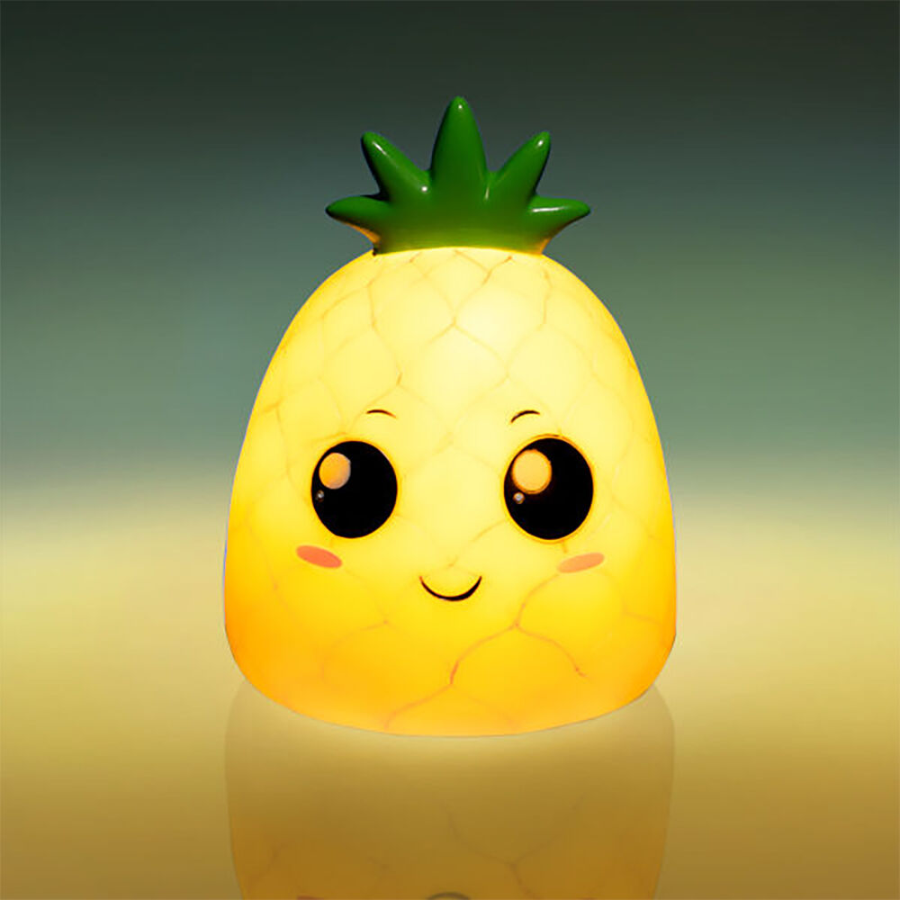 Smooshos Pal Table Lamp Children Night Light Bedroom Decor Yellow Pineapple