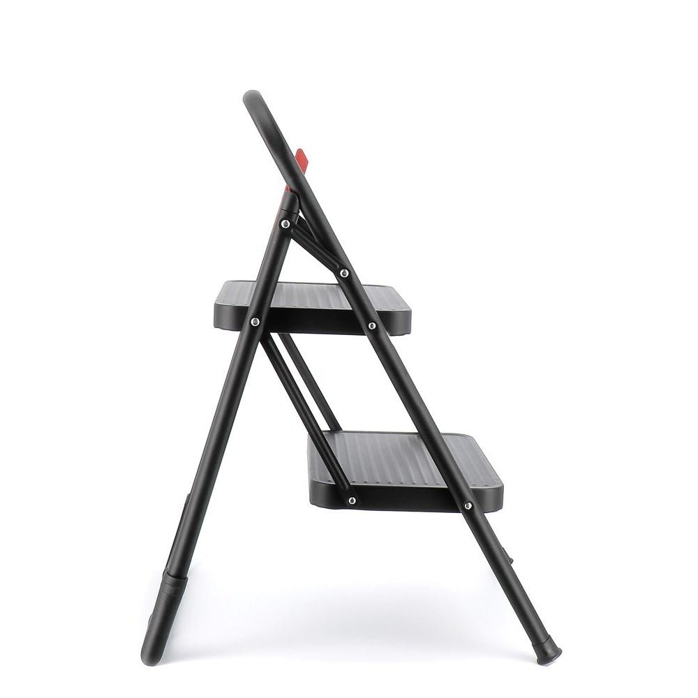 Rolser Folding Two-Step Locking Stool/Ladder 95.5x6.5cm
Black