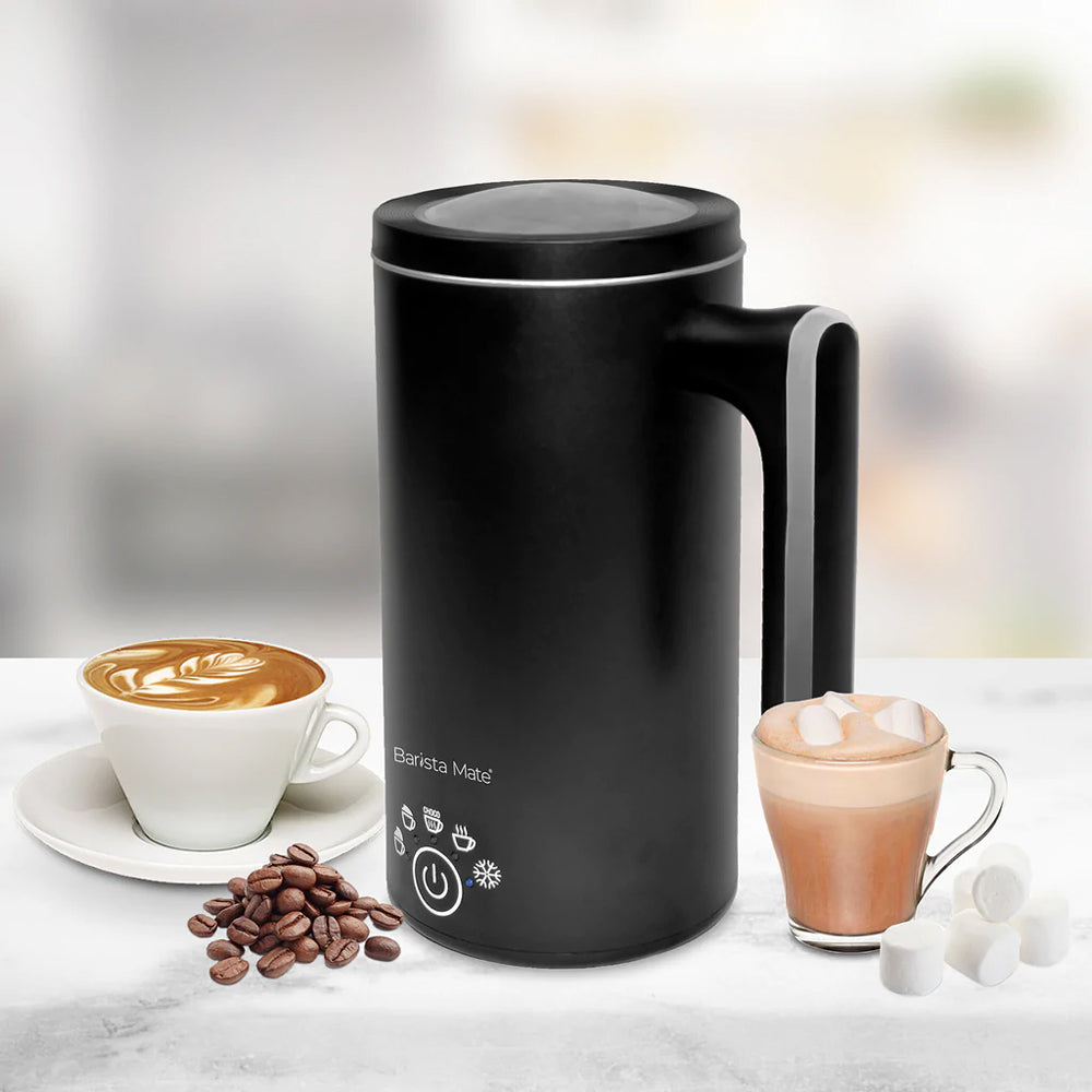 Healthy Choice Barista Mate 21.6cm Hot/Cold Milk Frother Black