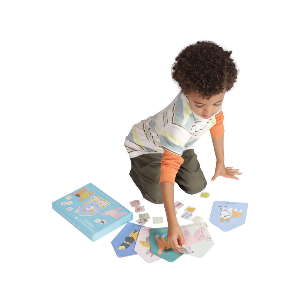 2PK Manhattan Pup Match Up Kids Interactive 6x4cm Card Game 3y+