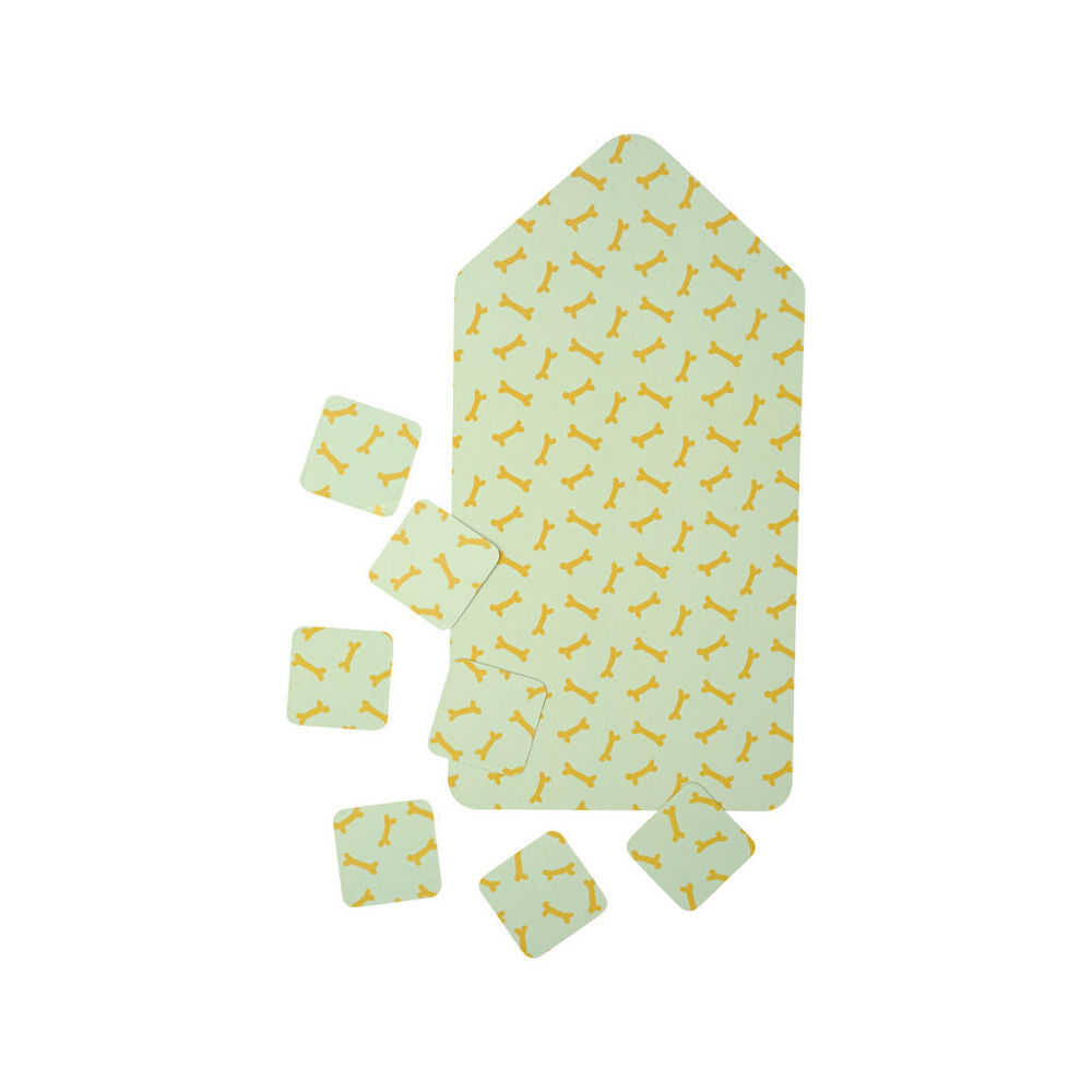 2PK Manhattan Pup Match Up Kids Interactive 6x4cm Card Game 3y+