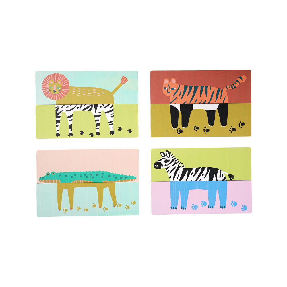 2PK Manhattan Paws & Claws Match Up Game 24x4cm Toy 3y+