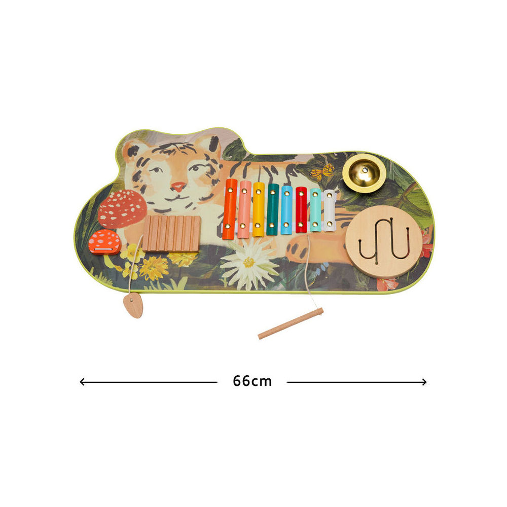 Manhattan Tiger Tune Musical Toy 67cm Baby/Toddler 12m+