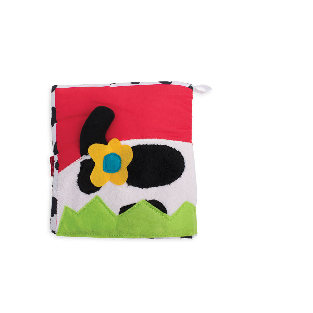 Manhattan Where's The Bone Fabric Book 19.7cm Baby Activity Toy 6m+