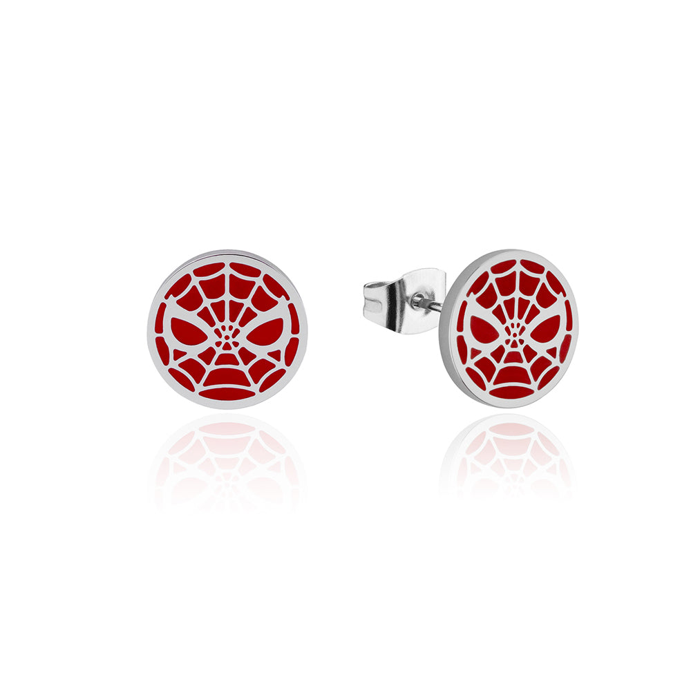 Couture Kingdom Ecc Marvel Spider Man 12mm Stud Earrings