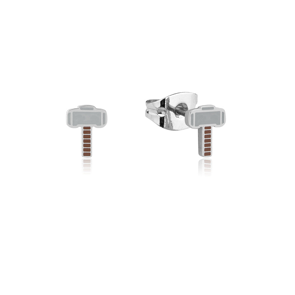Couture Kingdom Ecc Marvel Thor Hammer 12mm Stud Earrings
