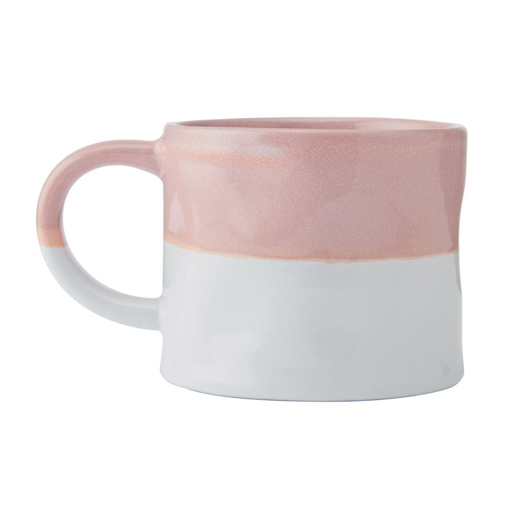 4PK Mikasa 350ml Ombre Coffee Mug Cup Clay Drinkware Pink/White