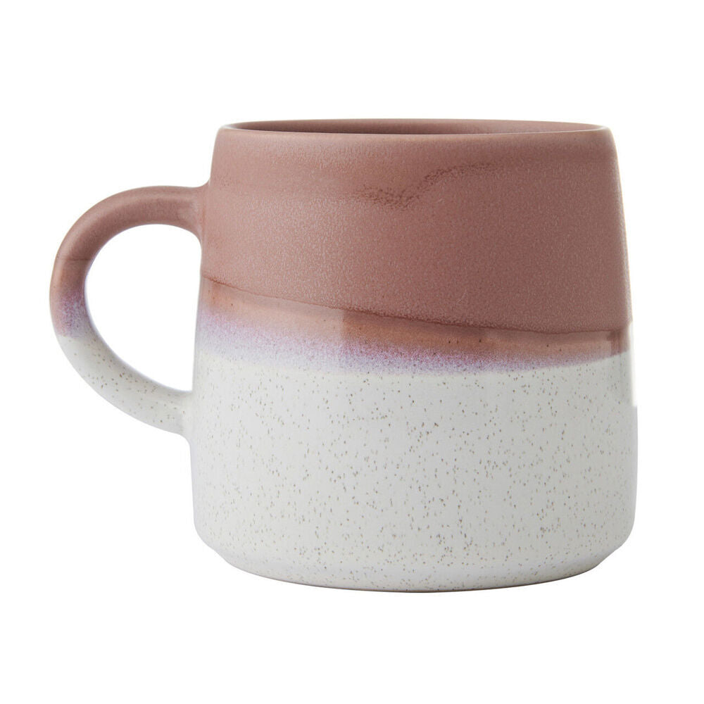 8PK Mikasa 400ml Reactive Glaze Coffee Mug Cup Stoneware Pink