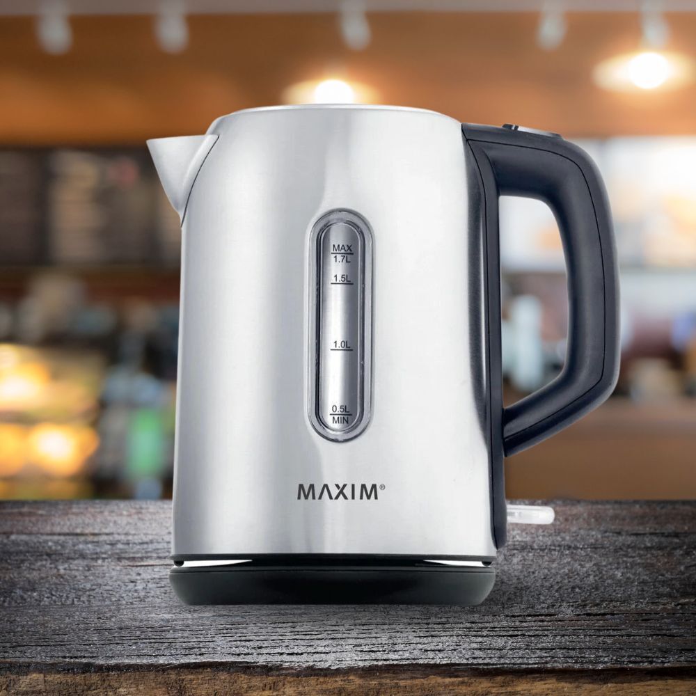 Maxim Kitchenpro 1.7L Stainless Steel Kettle