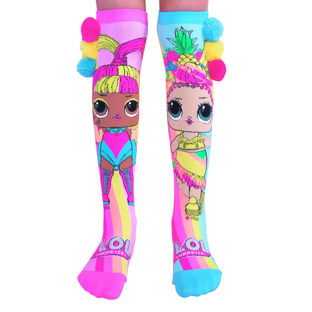 Madmia L.O.L Surprise Chica Glow Kids Socks