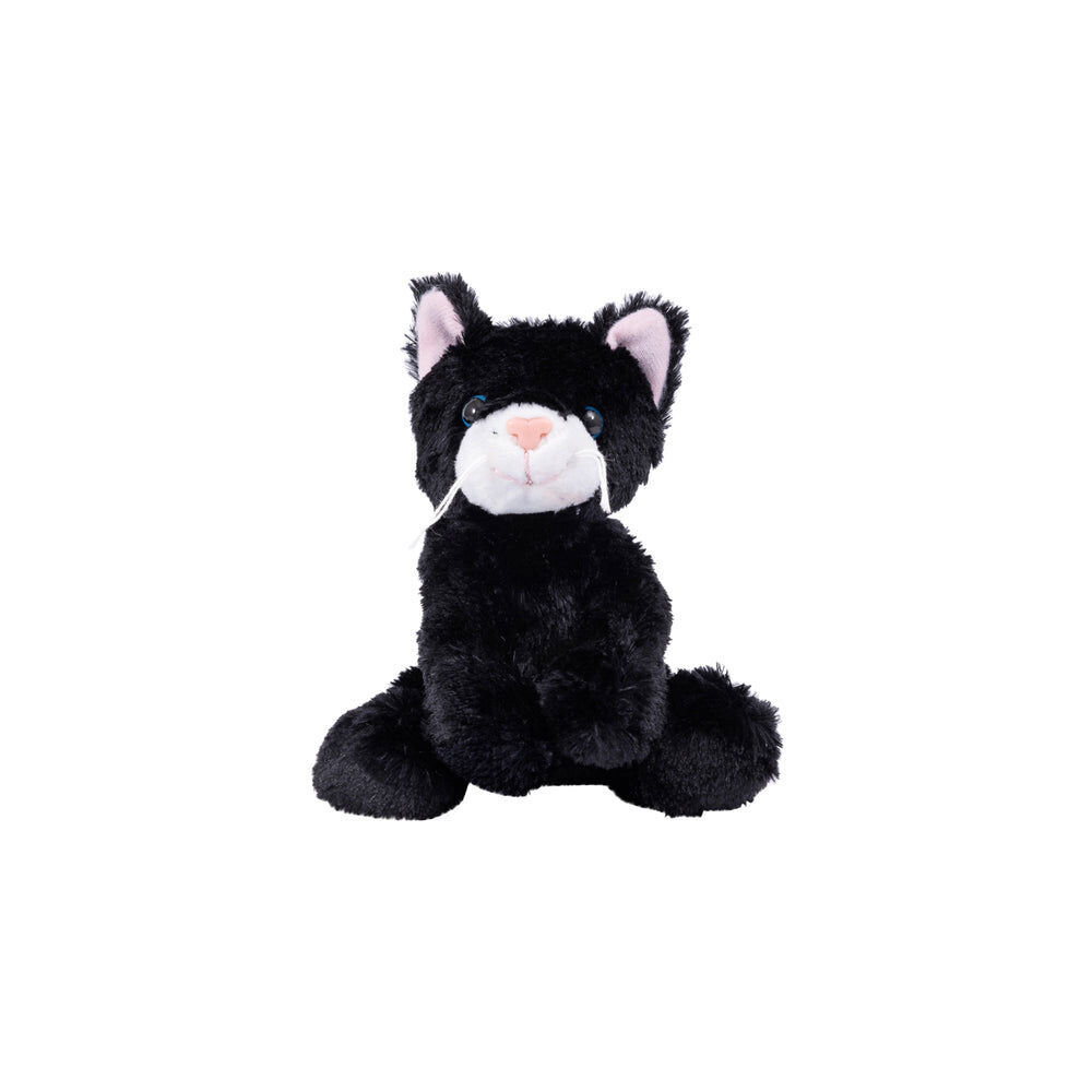 Mary Meyer Catsy Kitty Cat Plush Toy Stuffed Animal 10x15cm - Black