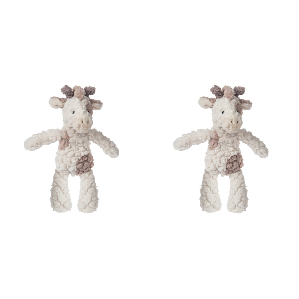 2PK Mary Meyer Nursery Giraffe 28cm Soft Plush Toy Kids 0+ White