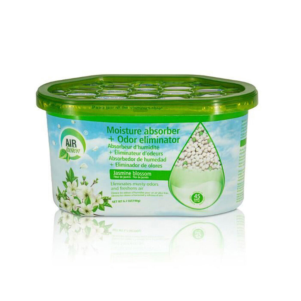 24PK Air Fusion Moisture Absorber Odour Eliminator 189g - Jasmine