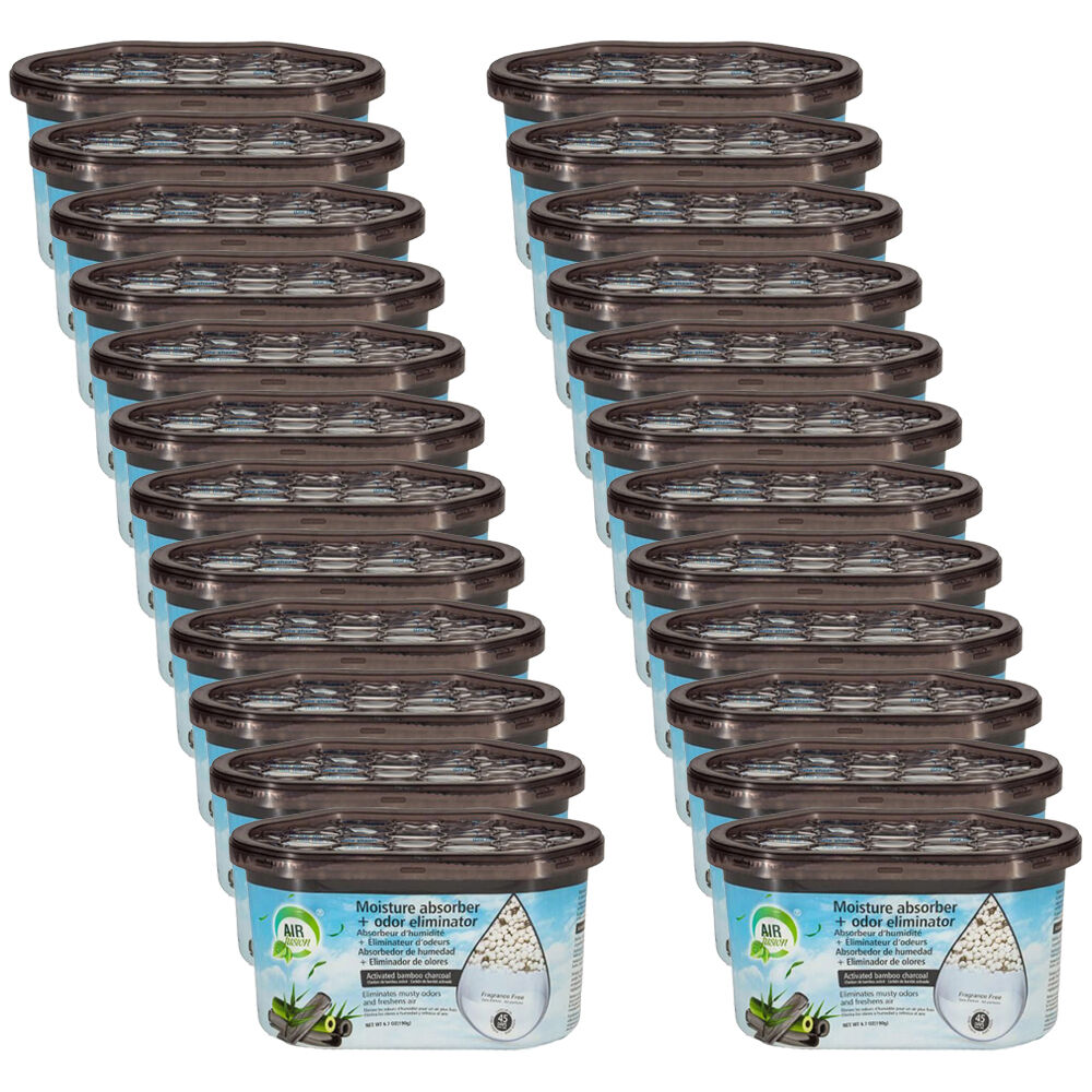 24PK Air Fusion Moisture Absorber Odour Eliminator 189g - Bamboo