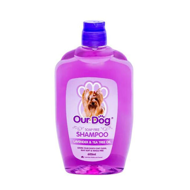 12PK Bathox Our Dog Lavender & Tea Tree Oil Shampoo 600ml Pet Grooming Care