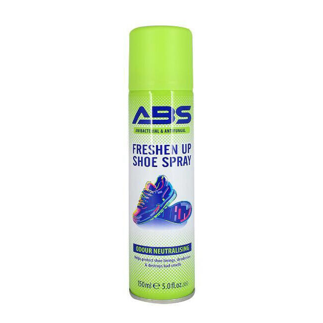 12PK ABS Freshen Up Shoe Spray Fresh Scent 150ml Odour Neutralising Mist
