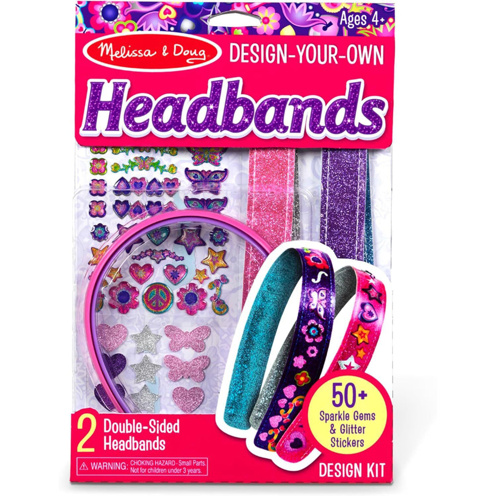 2PK Melissa & Doug Design-Your-Own Headbands Kids/Childrens Toy 4y+