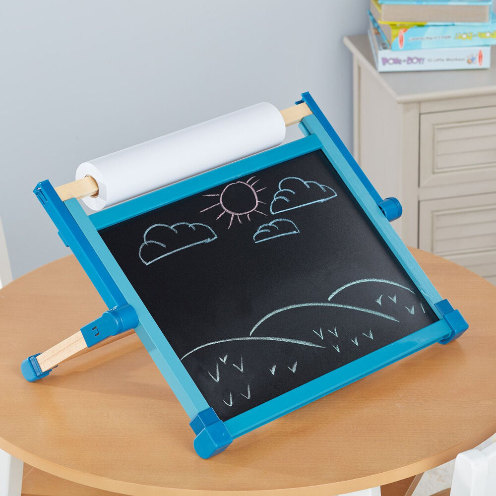 Melissa & Doug Double Sided Table Top Easel Childrens Toy Magnetic 3y+