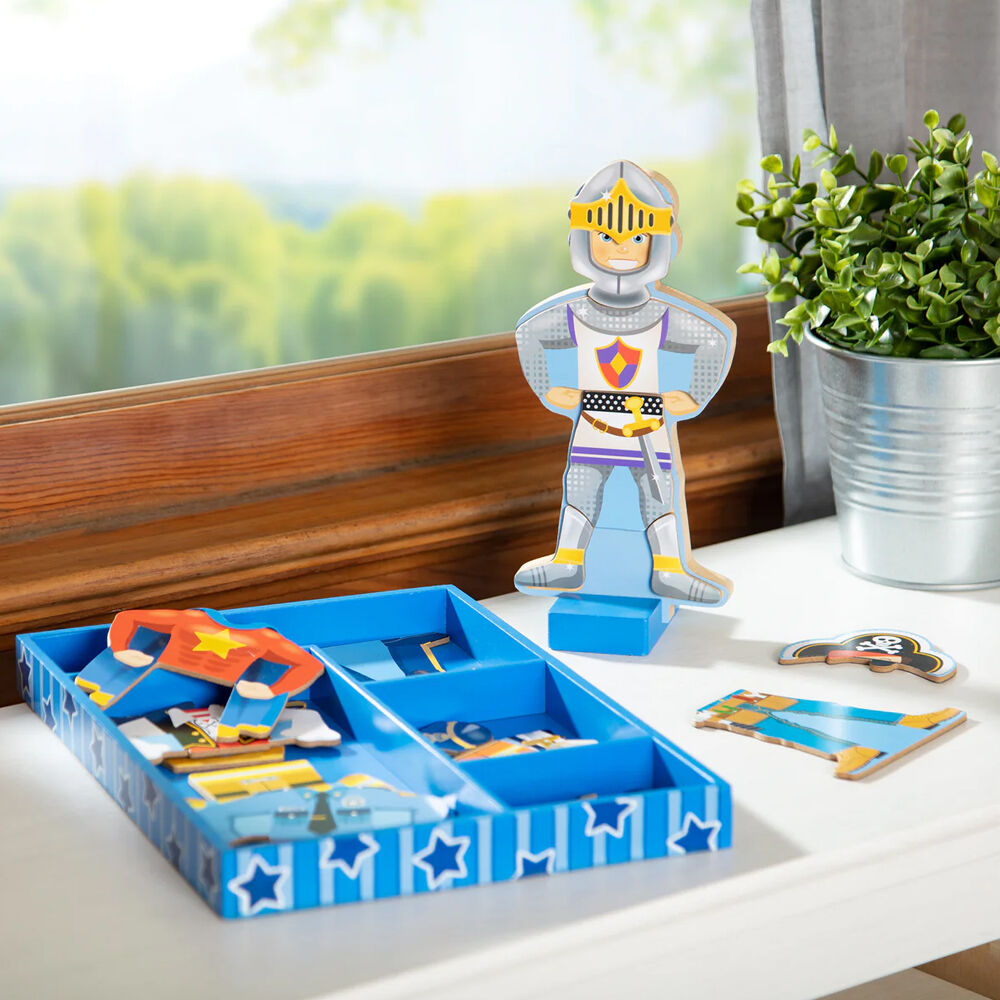 Melissa & Doug Billy Magnetic Dress-Up Pretend Play Kids Toy Set 3y+