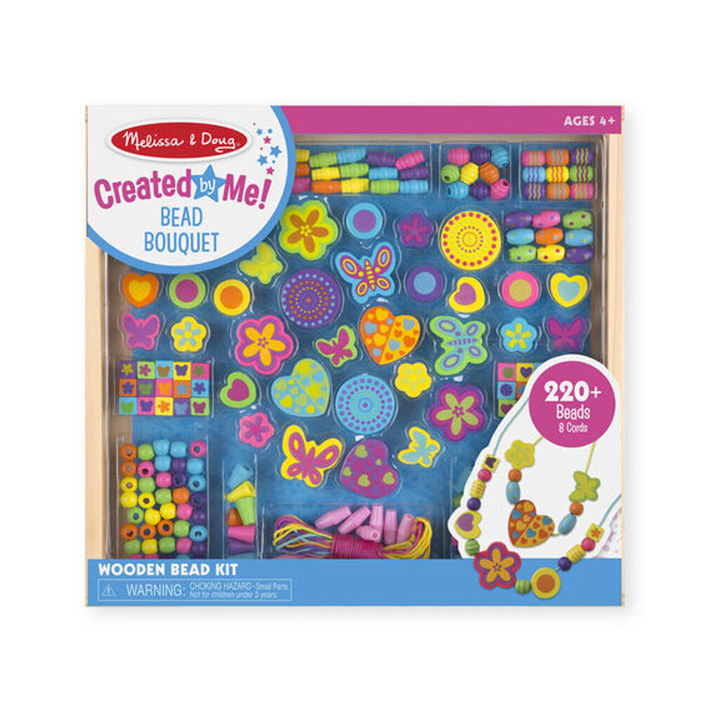 Melissa & Doug Bead Bouquet Childrens Toy DIY Crafting Activity Set 4y+